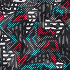 modern geometric seamless pattern
