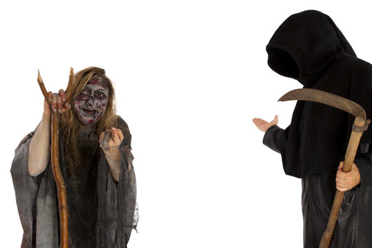 Hexe und Tod laden ein