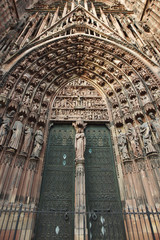 Gates of the Strasbourg Cathedral