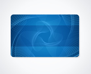 Dark blue Gift / Discount / Business card template. Pattern