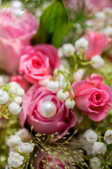 Brautstrauss mit Maiglöckchen