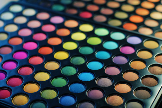 Makeup:  professional eye shadow palette