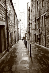 Old streets of Edinburgh