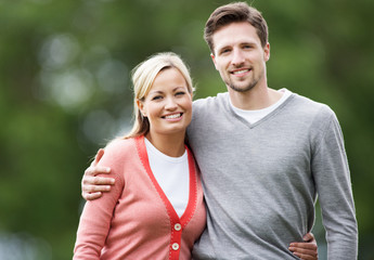 Fototapeta premium Portrait Of Couple On Countryside Walk