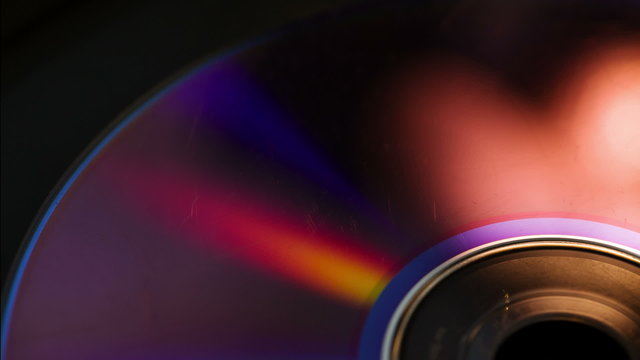 Scratched DVD