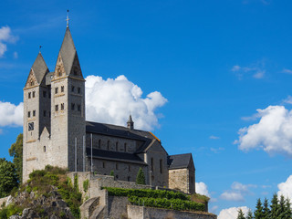 Fototapeta na wymiar Basilika Lubentuiskirche in Dietkirchen/Deutschland