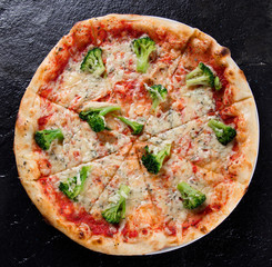 Delicious italian pizza