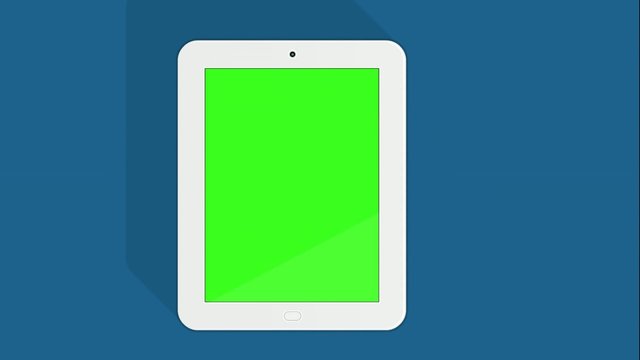 Green screen tablet