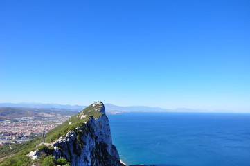 The rock of Gibraltar