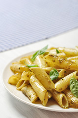 pasta with pesto
