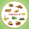 Food sources of vitamin E