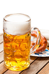 Masskrug Bier