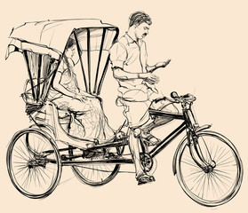 indian rickshaw