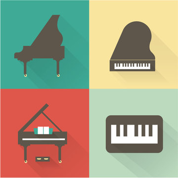 Piano icons