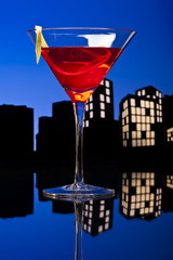 Metropolis Cosmopolitan Cocktail