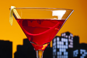 Metropolis Cosmopolitan Cocktail