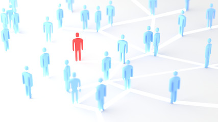 Social Network Concept