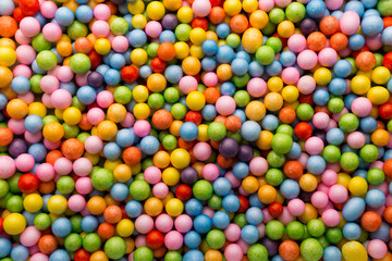 Fototapeta na wymiar Small colored balls.
