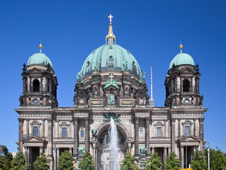 Fototapeta na wymiar Katedra w Berlinie. Berliner Dom, Niemcy
