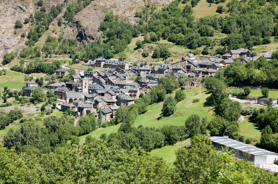 Town of Durro, Vall de Boi (Spain)
