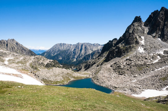 Aiguestortes and Sant Maurici National Park, Pyrenees (Spain)