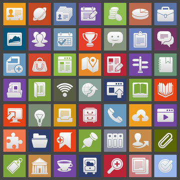 Icons For Web and Mobile