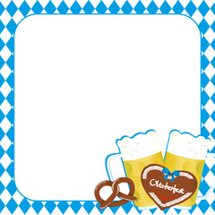 Oktoberfest Hintergrund – Platz für Text