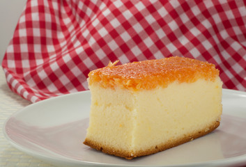 Gold Egg Yolks Thread Cake Thai dessert
