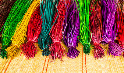 papyrus dyeing