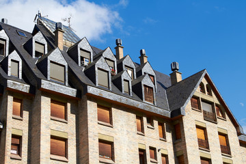 Typical building in Vielha