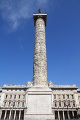 Fototapeta na wymiar Rome landmark - Marcus Aurelius Column