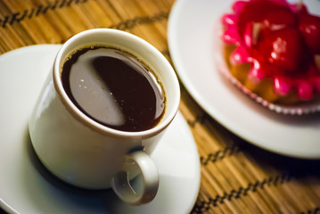 cupcake on a plate