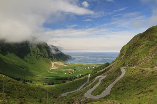 Blick nach Hoddevik