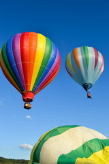 Naklejka premium Hot Air Balloons