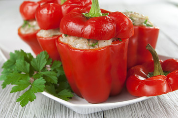 Stuffed paprika