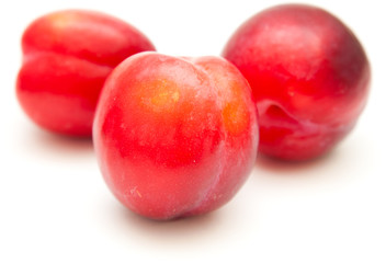 red plums