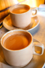 Traditional Indian milk tea