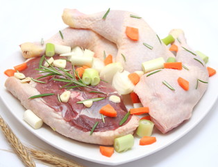 frisches geflügel