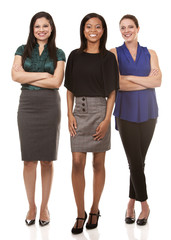 Obraz premium three business women