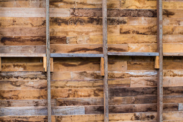 dirty wood wall