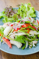 Spicy salad (Thai style)