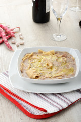 Piatto di pasta e fagioli