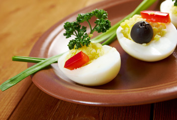 stuffed eggs