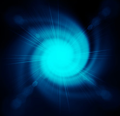 Abstract blue background