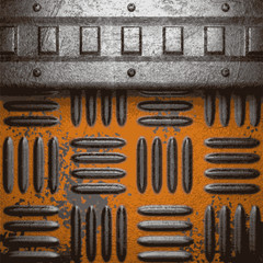 Old metal background