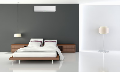 Interno con aria condizionata