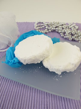 Selbstgamachte Bade-Brausetabletten