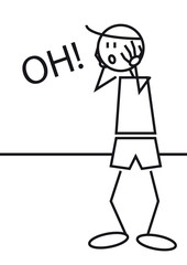 stick figure female surprise