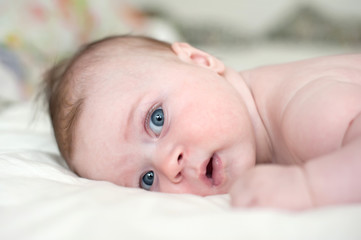 Little beautiful baby girl