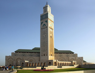 Fototapeta premium Moschee Hassan II, Casablanca